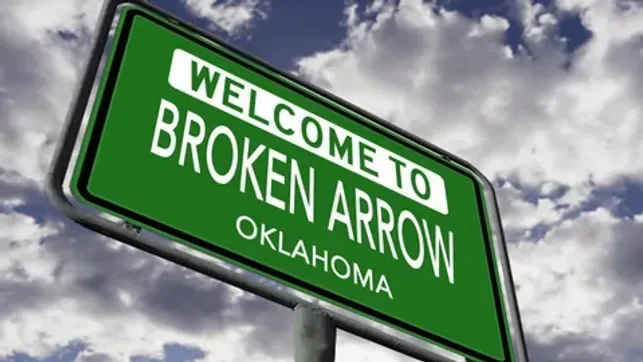Broken Arrow welcome sign